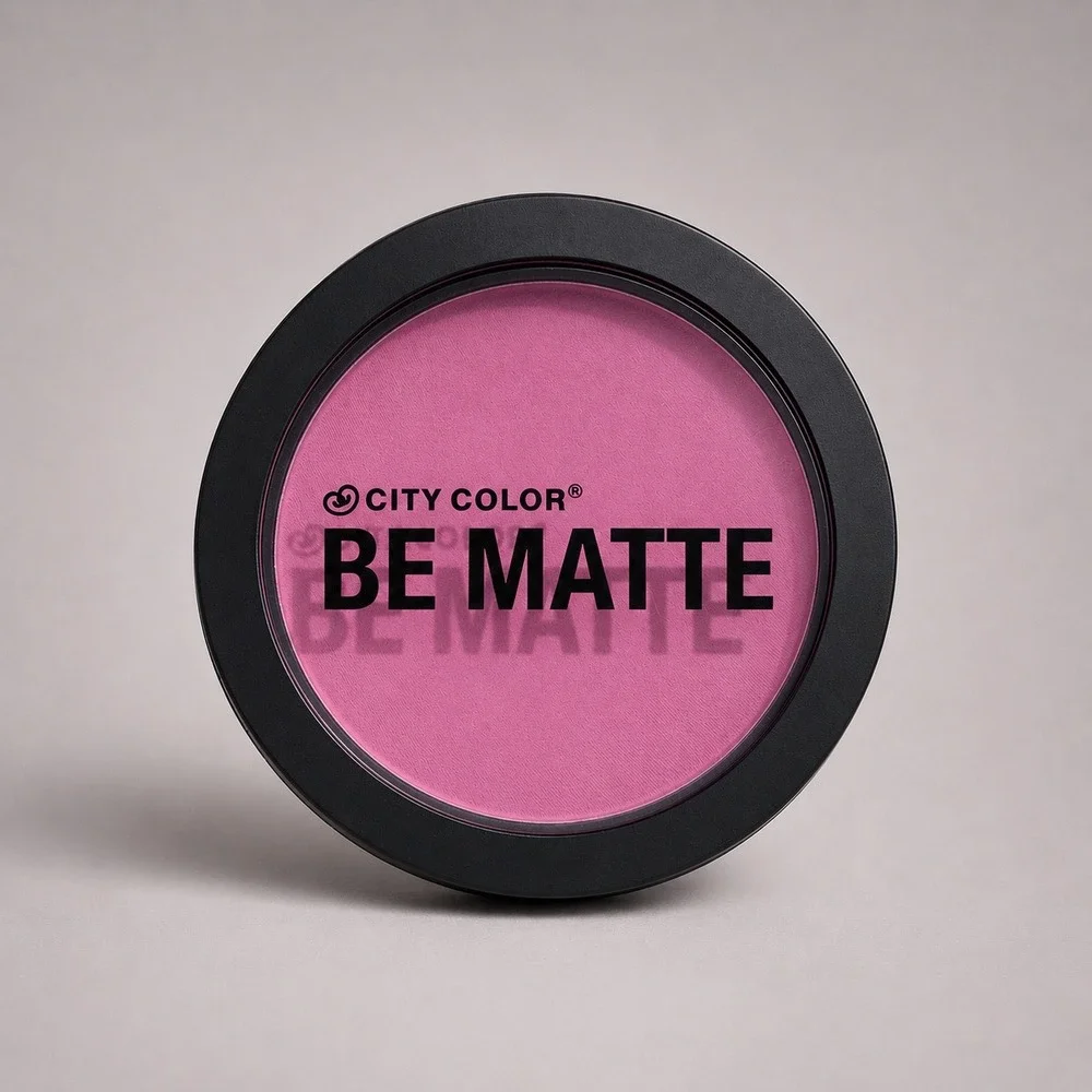 City Color‎ Be Matte Blush Dragonfruit Pink Pressed Powder C-0003 #2 8.9g